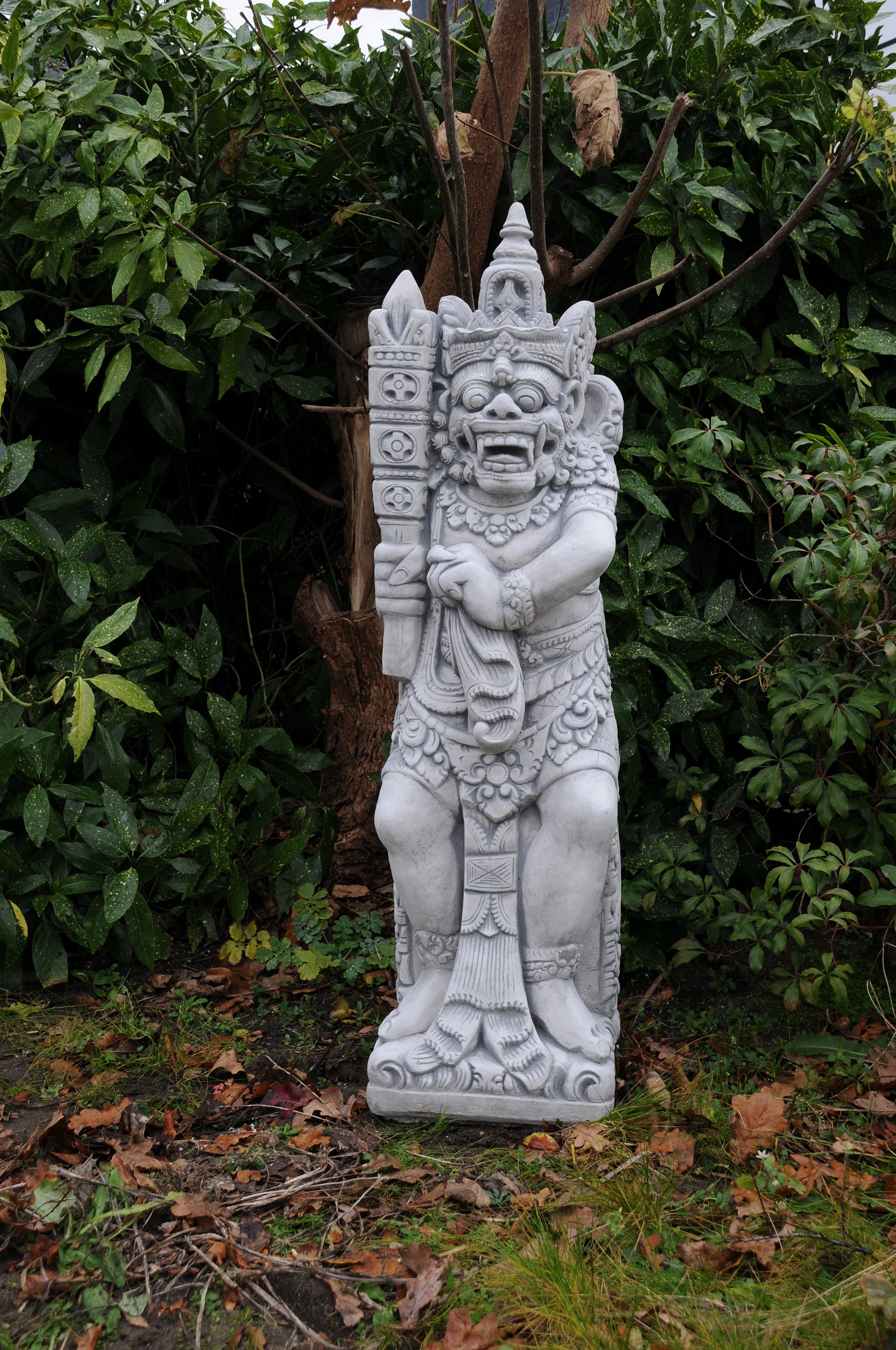 Tegenslag bedrijf wijs Tempelwachter-poortwachter, Balinese beelden. - HANDGEMAAKT.EU