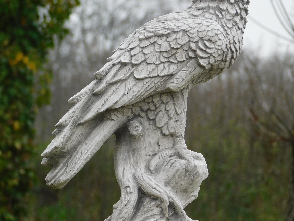 Statue Adler - Stein - Detailliert - Raubvogel Skulptur