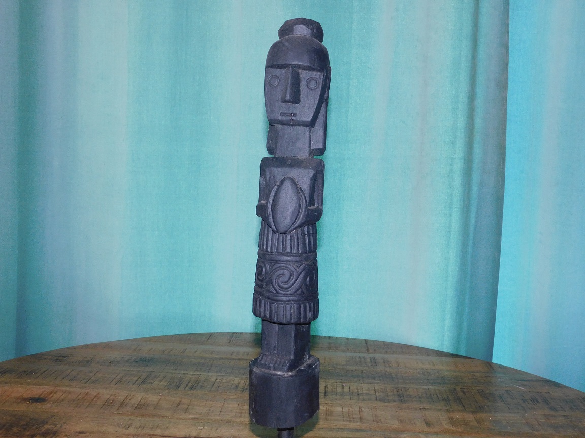 Handgesneden Asmat beeld - 4/4 - Tibal Art Wood