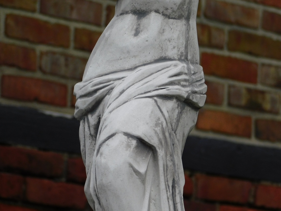 Abstrakte Statue Frau - 70 cm - Stein