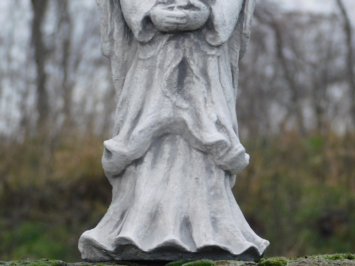 Statue Engel Stehend - 45 cm - Stein