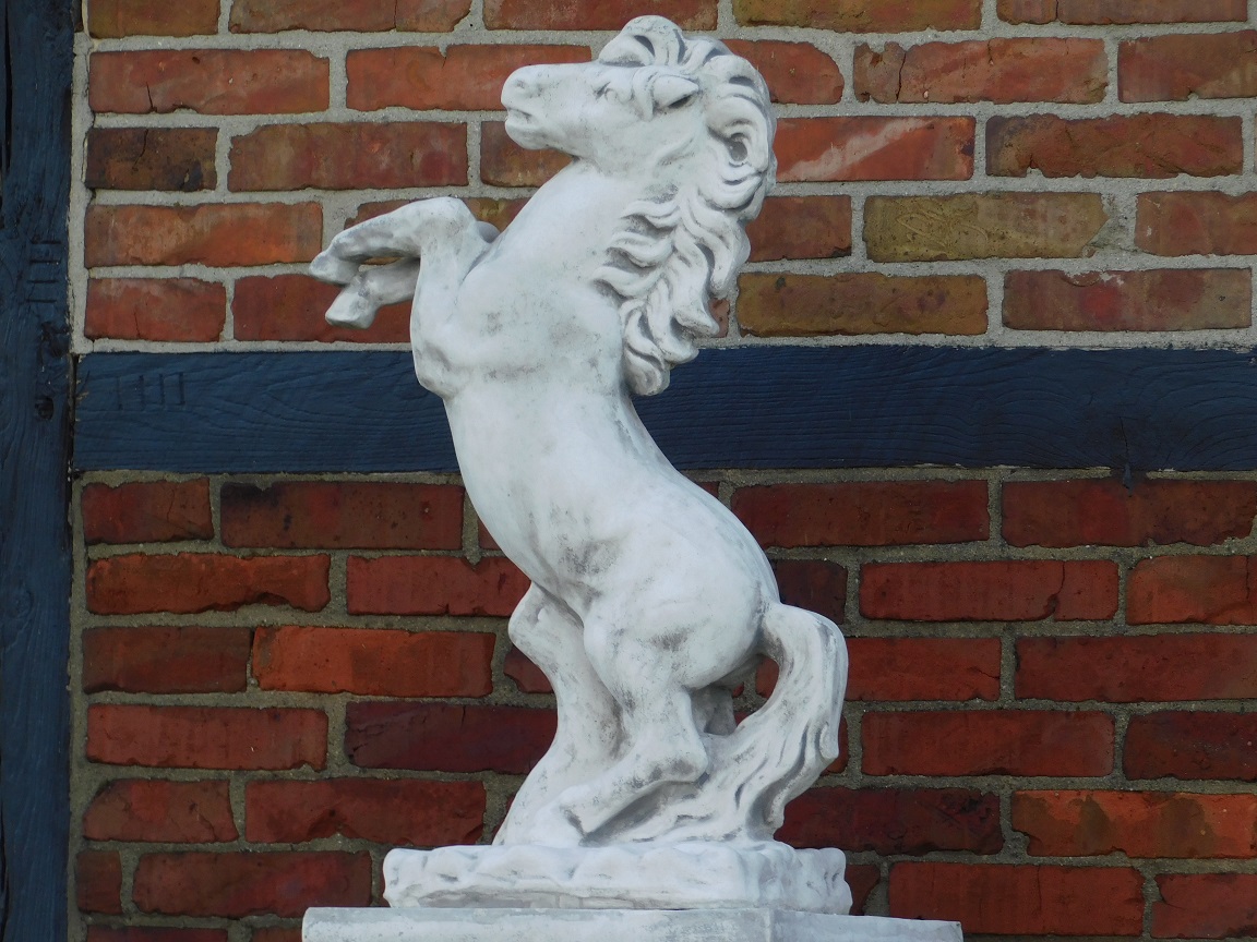 Statue Pferd - 80 cm - Stein