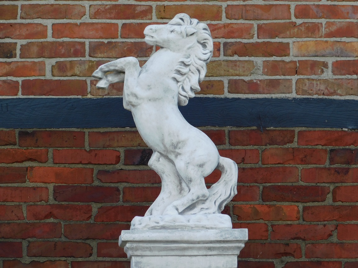Statue Pferd - 80 cm - Stein