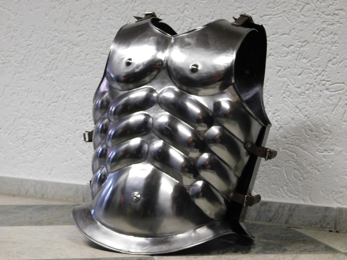 Greek Chest and Back cuirass - Knight's armour - armour steel