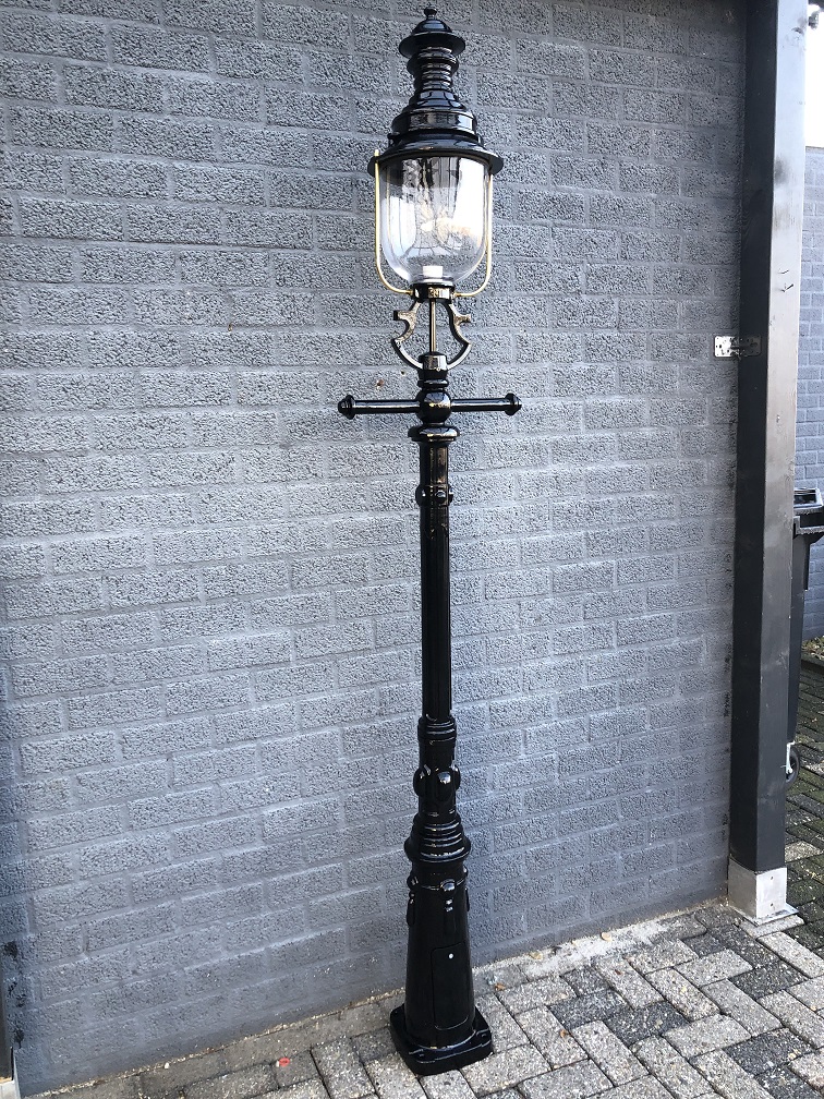 Stand Außenlampe Stehleuchte Garten Lampe, Außenbeleuchtung, Hoflampe 250cm, Brussel