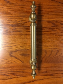 Door handle solid brass, door handle, pull and push handle antique brass.