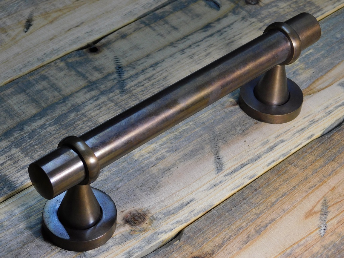 Door handle - Brass Antique - 26 cm