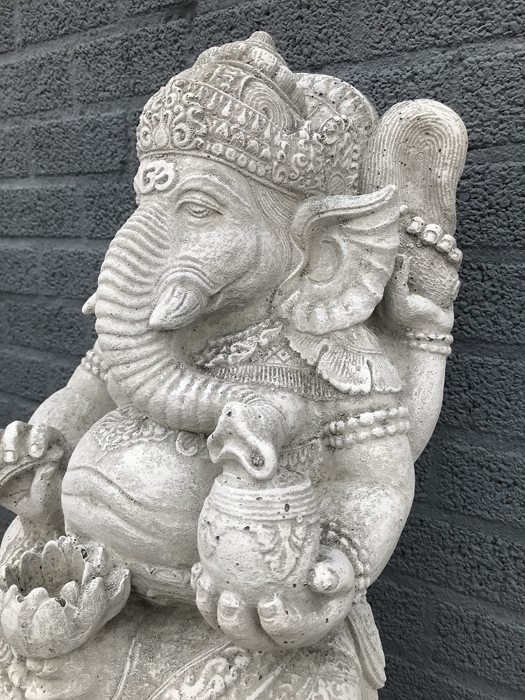 Ganesha, sokkel - HANDGEMAAKT.EU