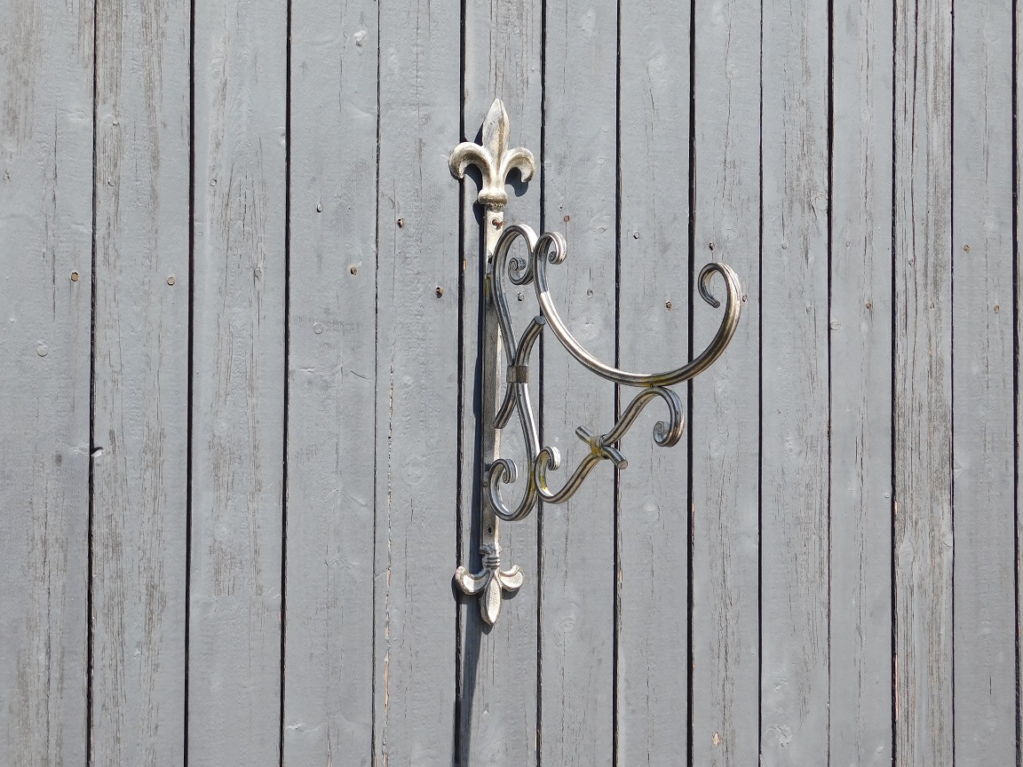 Wall hook French Lily - metal - 50cm