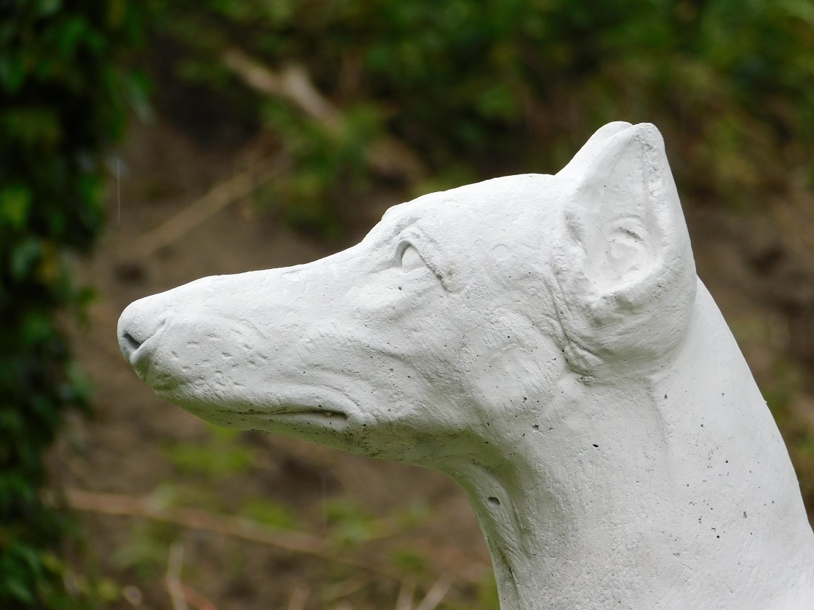 Statue Hund XXL - Vollstein