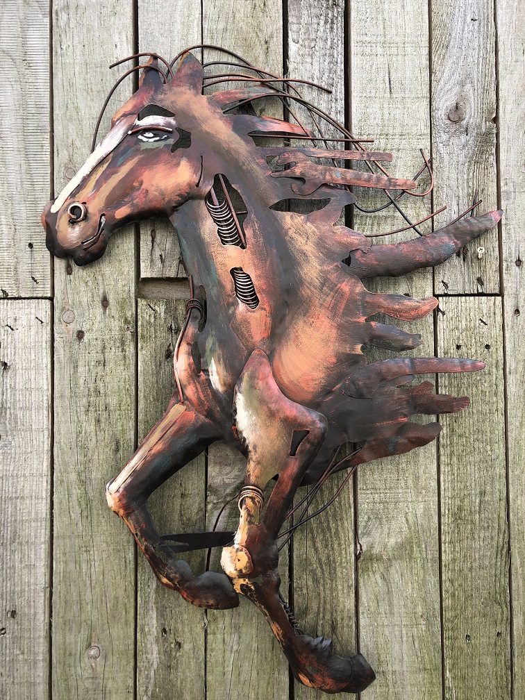 LAATSTE: Abstract paard, metaal, kunst!