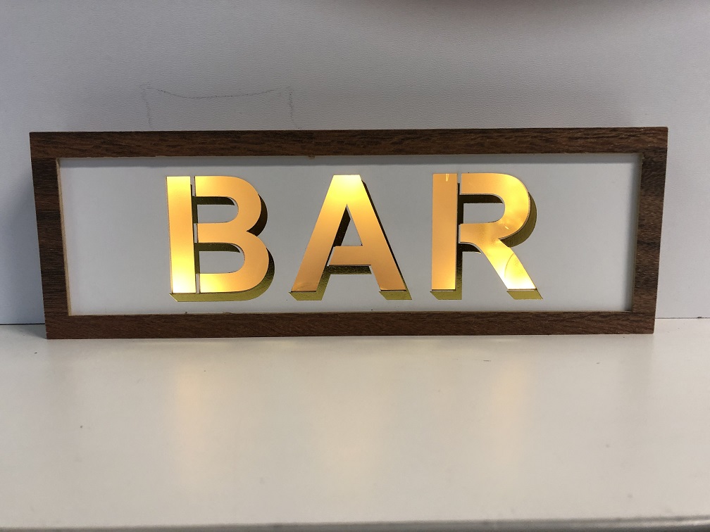 LED-Schild Neon, für in einem Restaurant, BAR, Fassadenwerbung