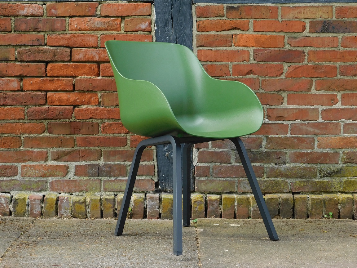 Schalensitz - grün - Kunststoff