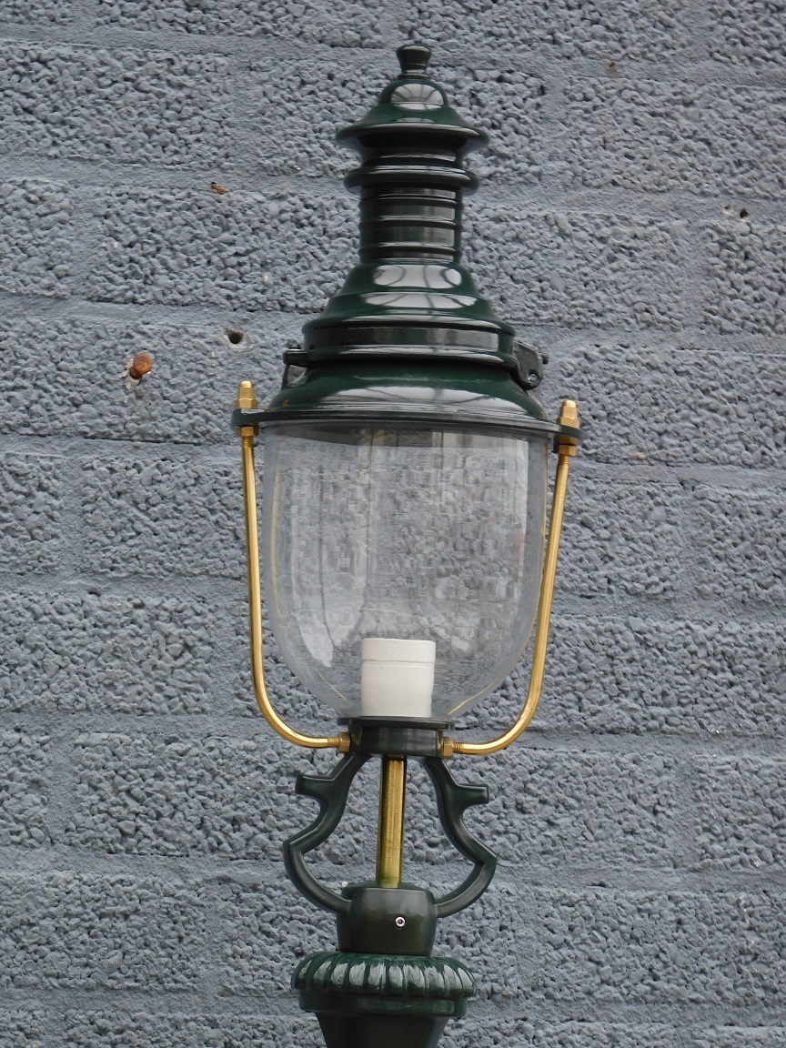 Laterne ''Malaga'' - starke Außenlampe - dunkelgrün