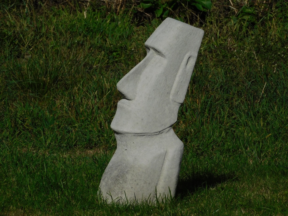 Statue Moai XXL - raw - full stone