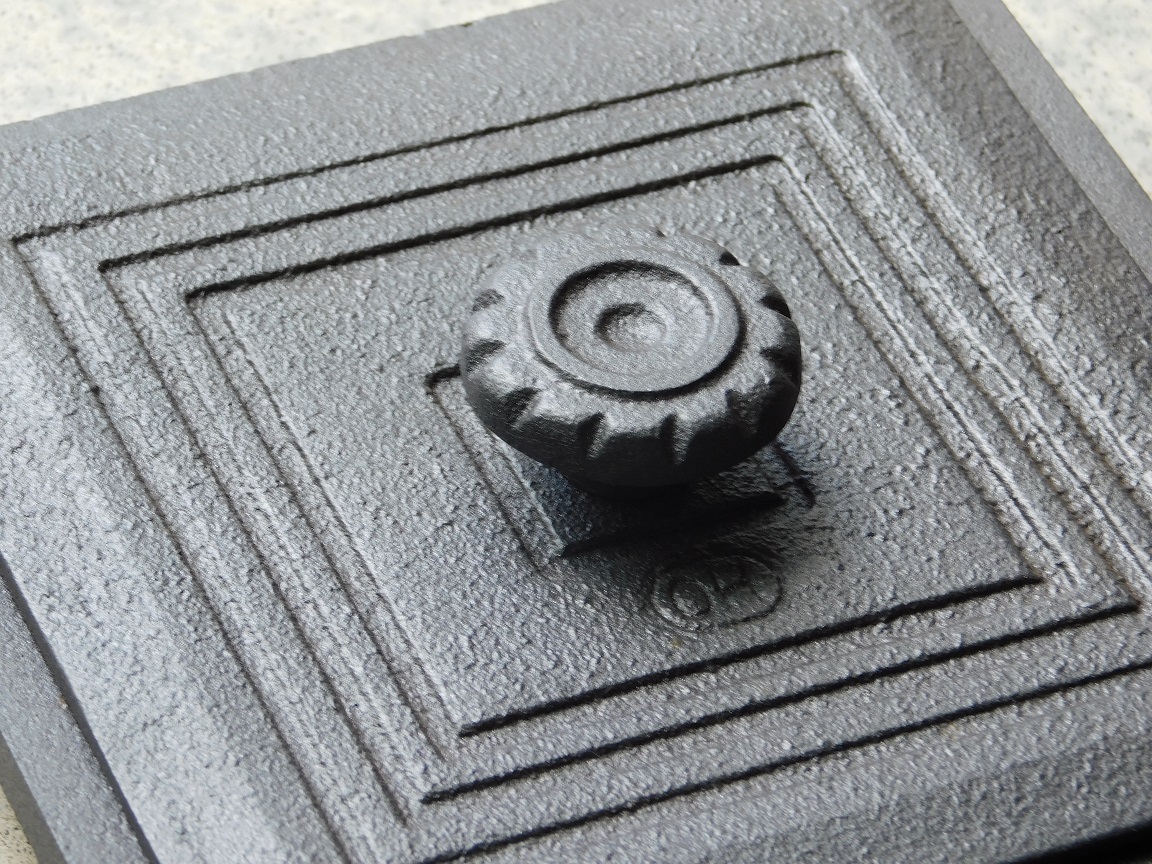 Inspection / soot hatch - cast iron