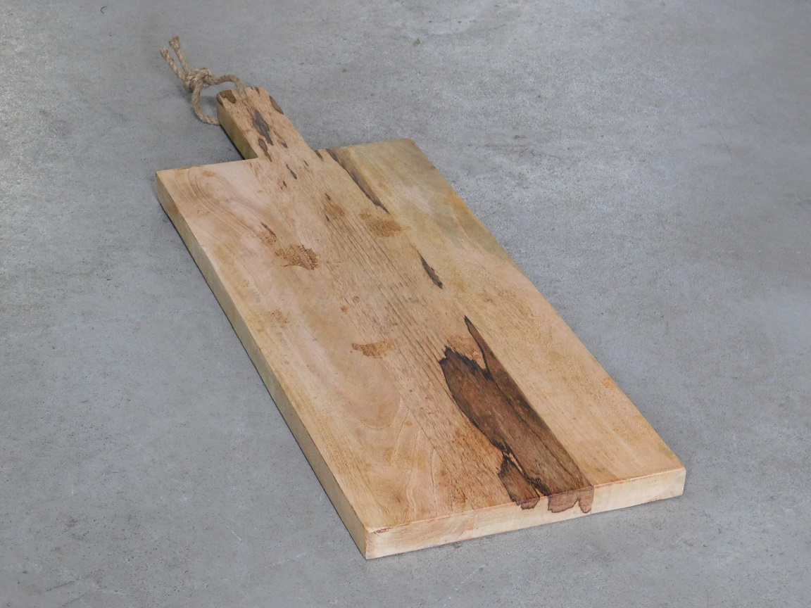 Servierbrett-Kuchen Brett XL - Holz - 78 cm - mit Griff