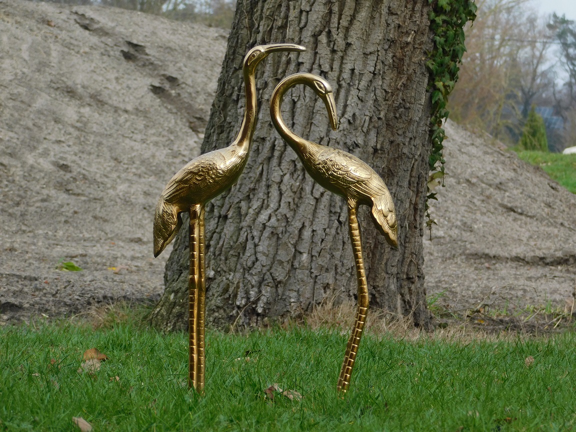 Set of cranes M - gold - alu