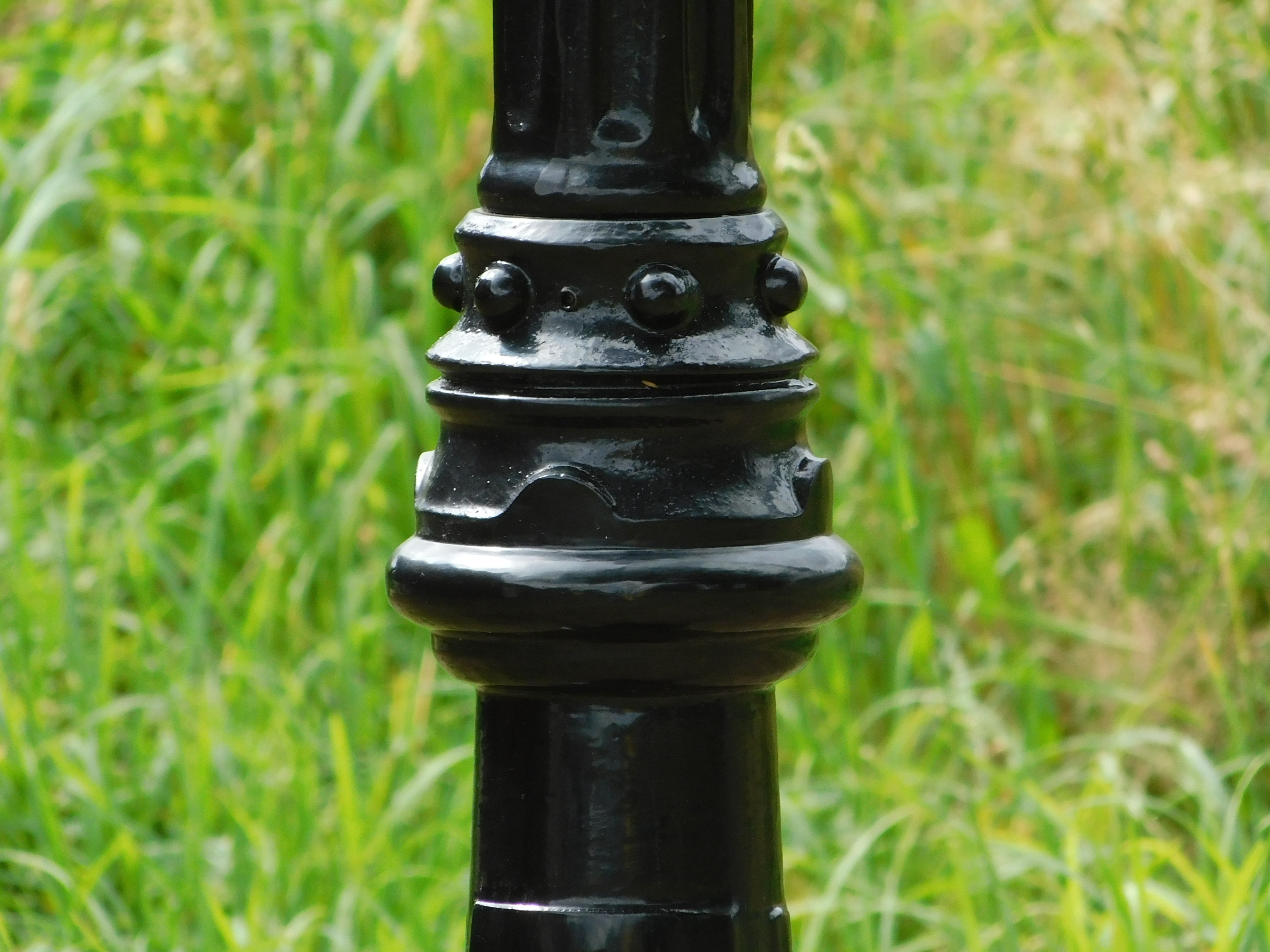 Garden lantern Marseille - black - alu - 255cm