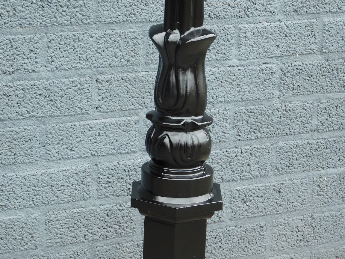 Lantern ''Max'' - outdoor lamp, vertical lantern, black