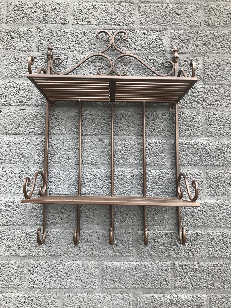 Kaufe 1PC Herzförmige Wand Haken Metall Hängen Rack Tür Hinten Haken Mantel  Hut Handtuch Aufhänger