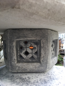 Rankei, stenen oude japanse lantaarn, XL