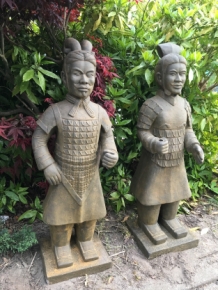 Prachtige set beelden van Japanse Krijgers