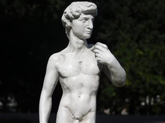 David statue - 55 cm - Polystone