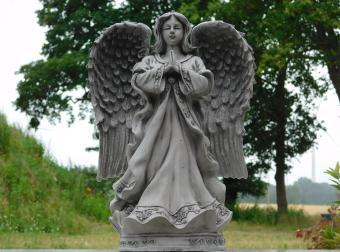 Beeld Biddende Engel - 43 cm - Polystone