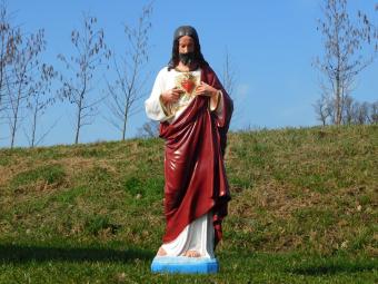 Heiliges Herz Jesu Statue – 95 cm – Polystone