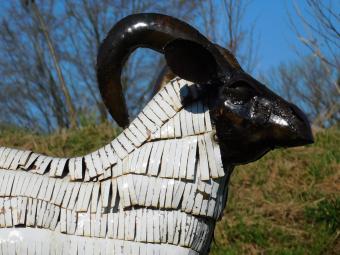 Image Sheep - 90 x 95 cm - Handmade from Metal