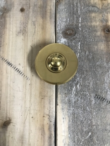 Hoogwaardige bel, landhuisstijl - messing deurbel