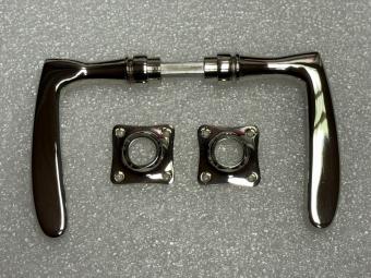 Deurbeslag set - chroom glanzend - complete deurset