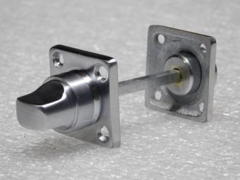 Twist Lock for Toilet and Bathroom – Matt Nickel – Includes 2 Rosettes
