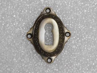 Classic BB Door Knob - Dark Patinated Brass