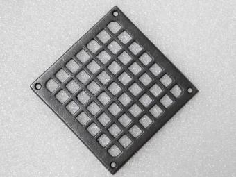 Square Grid - 14.5 x 14.5 cm - Iron 