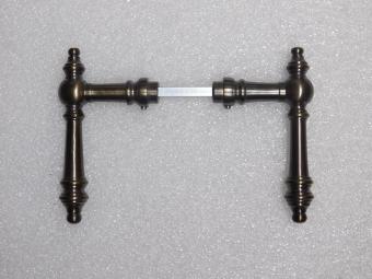 Set Deurklinken Montreux - Donker Gepatineerd Messing