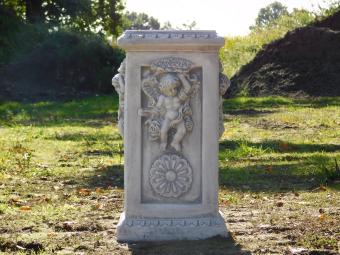 Pedestal with Angels - 63 cm - Stone