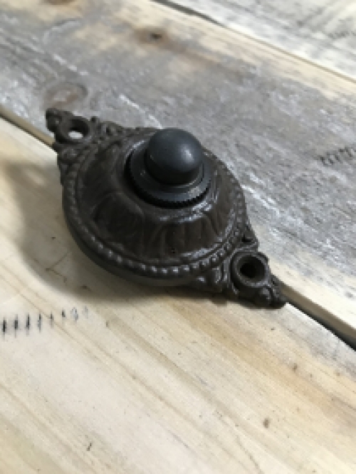 Doorbell - wilhelminian style - antique iron