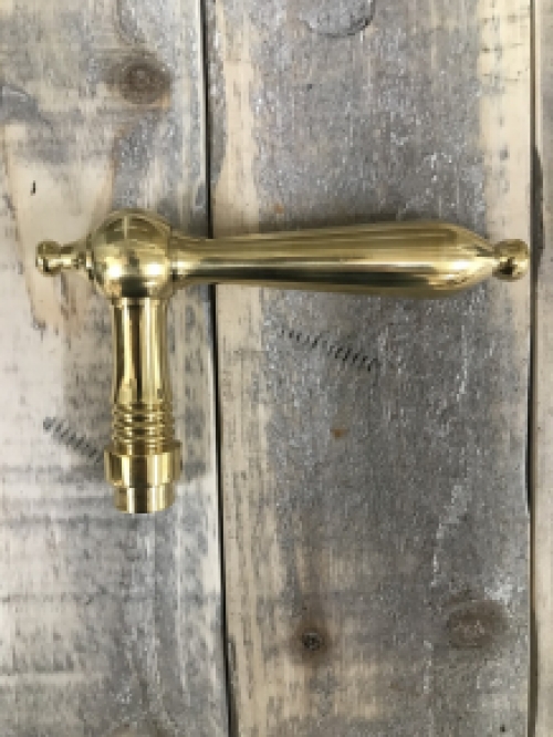 Set of door hardware for room doors - polished brass - BB 72 - handles and door plates