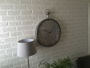 Design clock as a pocket watch model