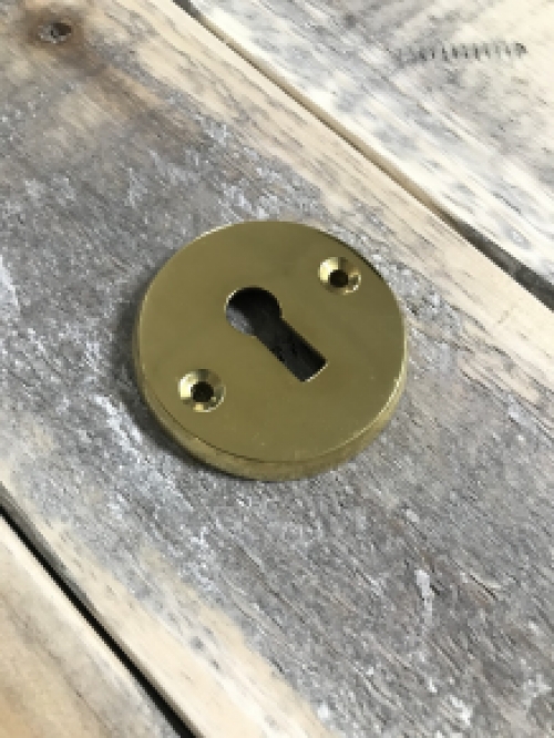 Lock rose BB - for room doors - bright brass