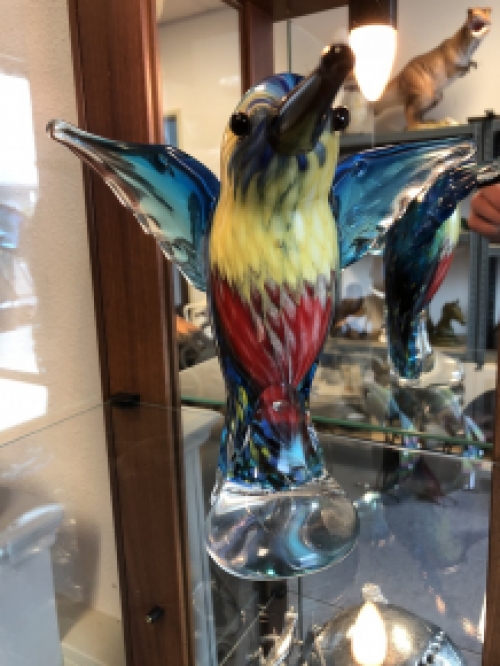 Kingfisher all glass, beautiful.