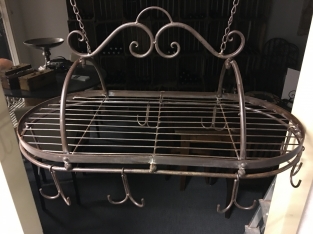Cups Hanger - iron spice, game rack with 8 double hooks