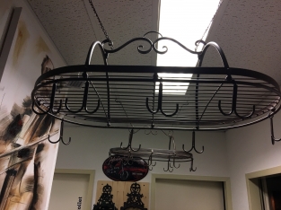 Cups Hanger - iron spice, game rack with 8 double hooks