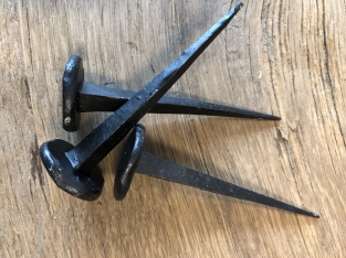 Hand forged nails 22mm - nails - iron - black