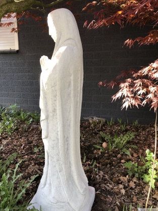 Mother Mary / Mother Mary, large full stone statue.