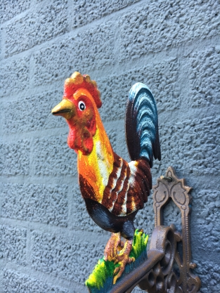 Türklingel ''Rooster'' - Gusseisen