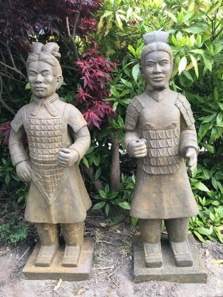 Prachtige set beelden van Japanse Krijgers