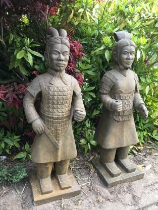 Prachtige set beelden van Japanse Krijgers